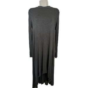 Charcoal Grey High/Low Maxi Dress Size Small
